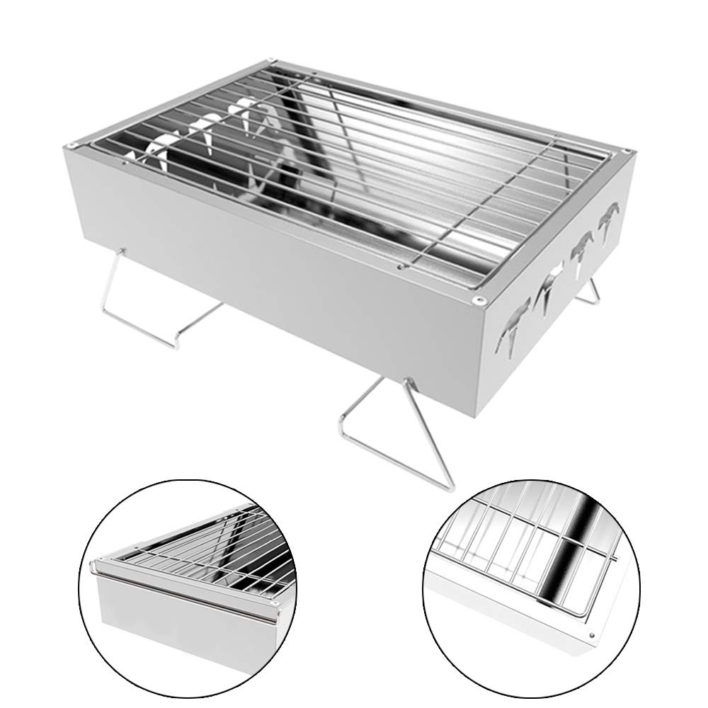 Buy Bupin Outdoor Folding Barbecue Rack Wire Meshes Portable Household