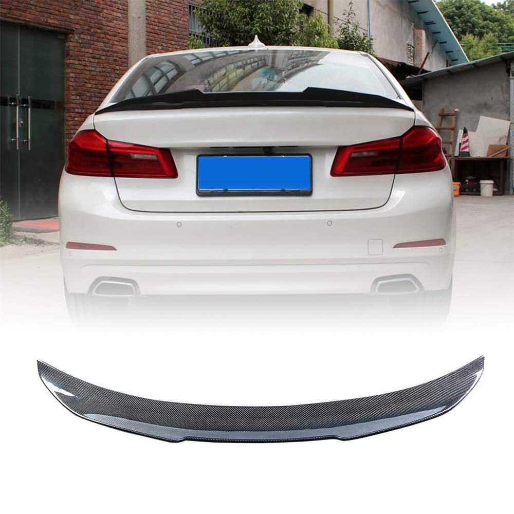 Amazon | For BMW 5 Series用 カーボン製 リアトランクスポイラーF10 