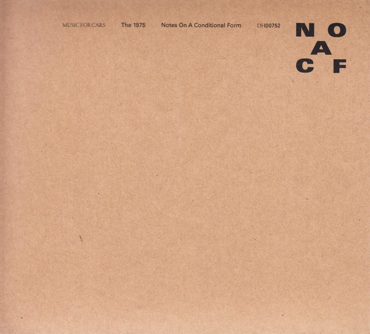 NOTES ON A CONDITIONAL FORM [Audio CD] THE 1975 [Audio CD] THE 1975