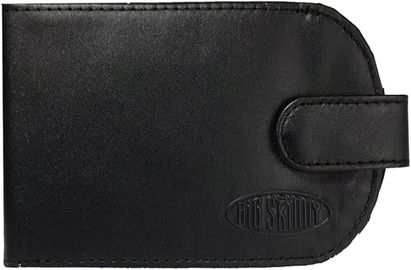 Big Skinny Women's Taxicat Leather Bi-Fold Slim Wallet, Holds Up to 25 Cards