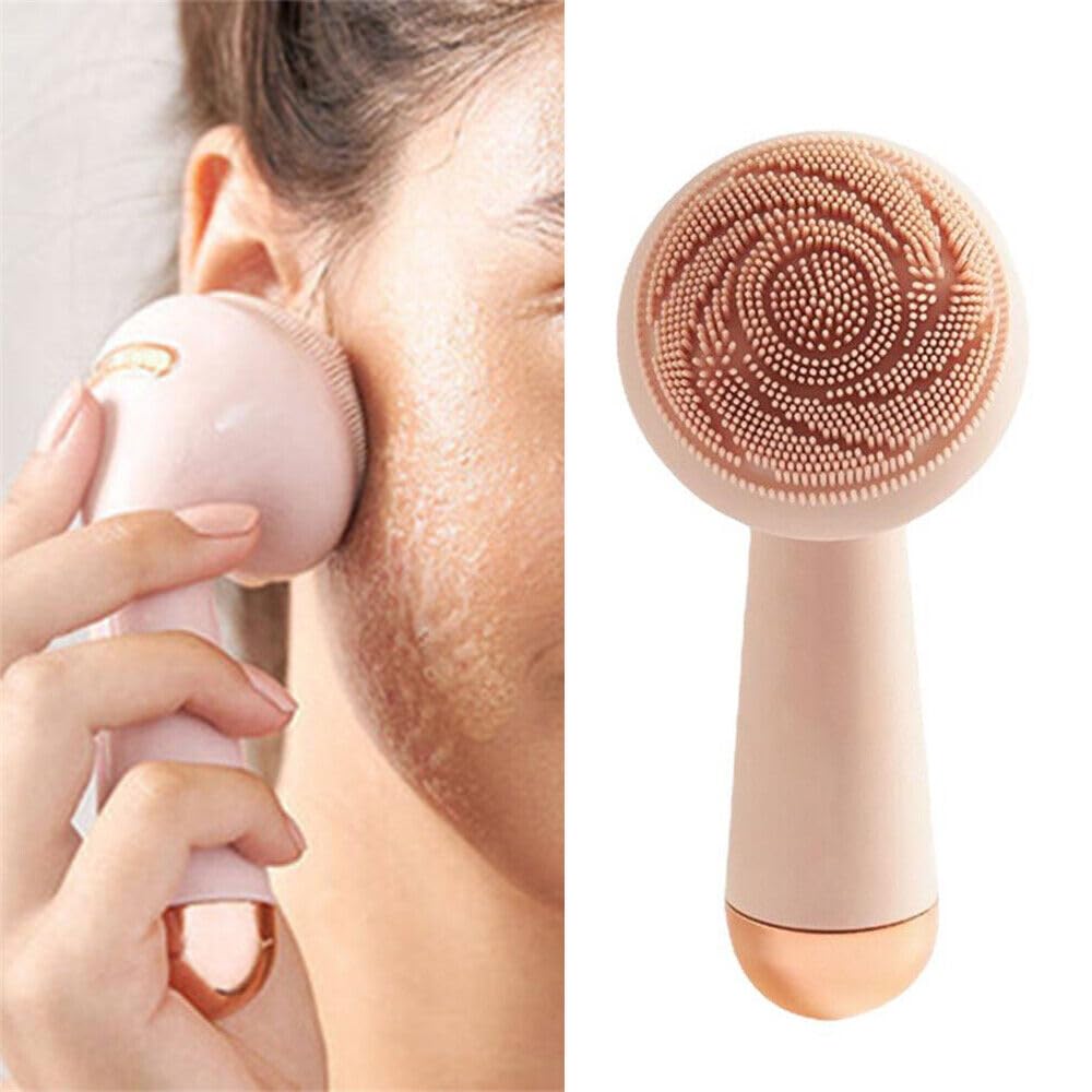 KRIKU EXPO (1Pcs) Sonic Face Cleanser and Massager Face Exfoliator, Electric Face Facial Cleansing Brush Skin Care Massage Exfoliator Deep Cleanser, 4 IN 1 ELECTRIC FACIAL CLEANSER & MASSAGER. (B0CB47TCJ5) Amazon Price History, Amazon Price Tracker