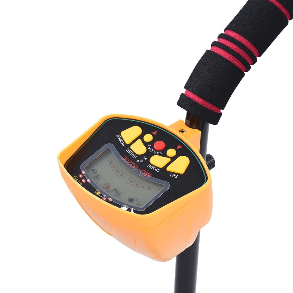 Treasure Hunter Detector, 3-10ft Detection Depth Gold Finder with Audio Indication and LCD Screen,High Sensitivity Metal Detector Support Use It in Shallow Water-image-32