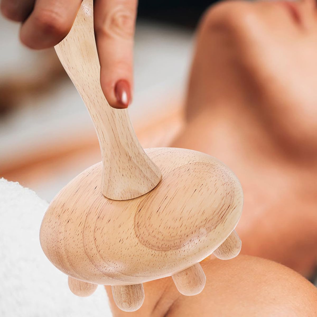 2 Stück Pack Kopfhautmassagekamm mit Breiten Zinken Massagekamm für Kopf Nacken und Rücken Oberfläche Tragbarer Entwirrungskamm