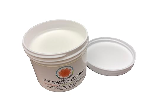 Miniatura 2 de Crema de zinc y aceite de ricino - Crema de barrera no nano y no transgénico 4.5 oz