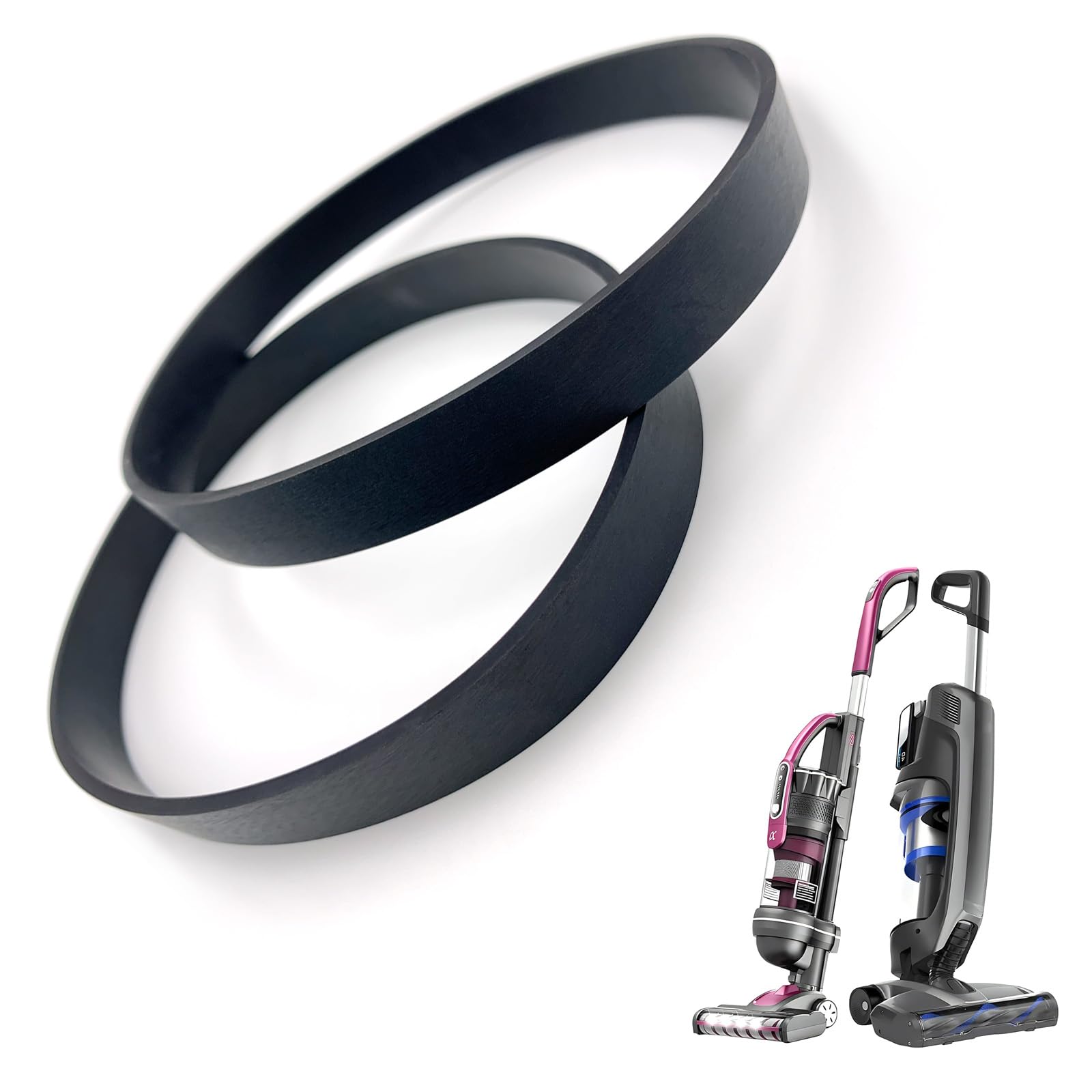2PCS Style 7/9/10 P/N 3031120 Replacement Belt for Bissell Vacuum, Vacuum Belt Fit Bissell Powerforce Helix Powerlifter Cleanview Swivel Rewind Pet