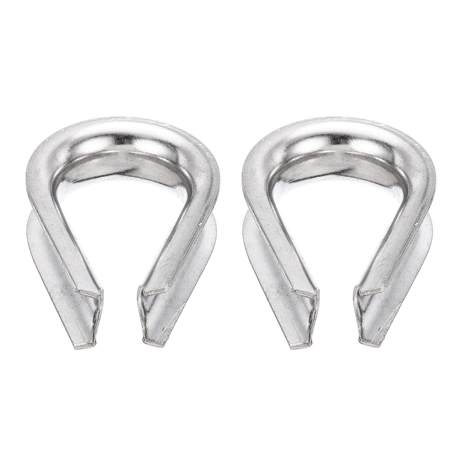 Vbestlife Vbest Life Rope Cable Thimbles Rigging Stainless Steel Tube Thimble For Winch Rope Boating Accessories (12mm-1PCS