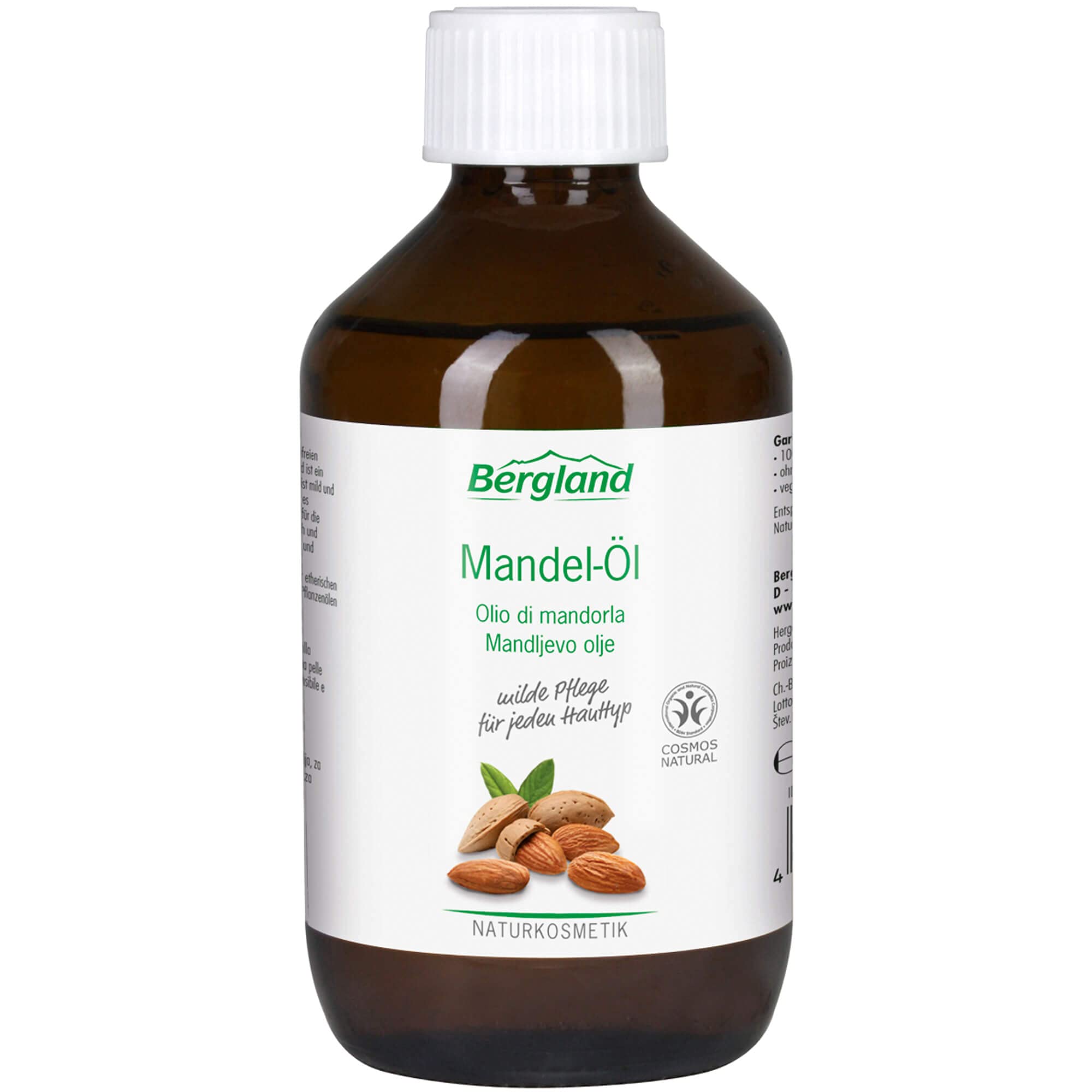 Bergland Mandel-Öl 250 ml, 1er Pack (1 x 250 ml)