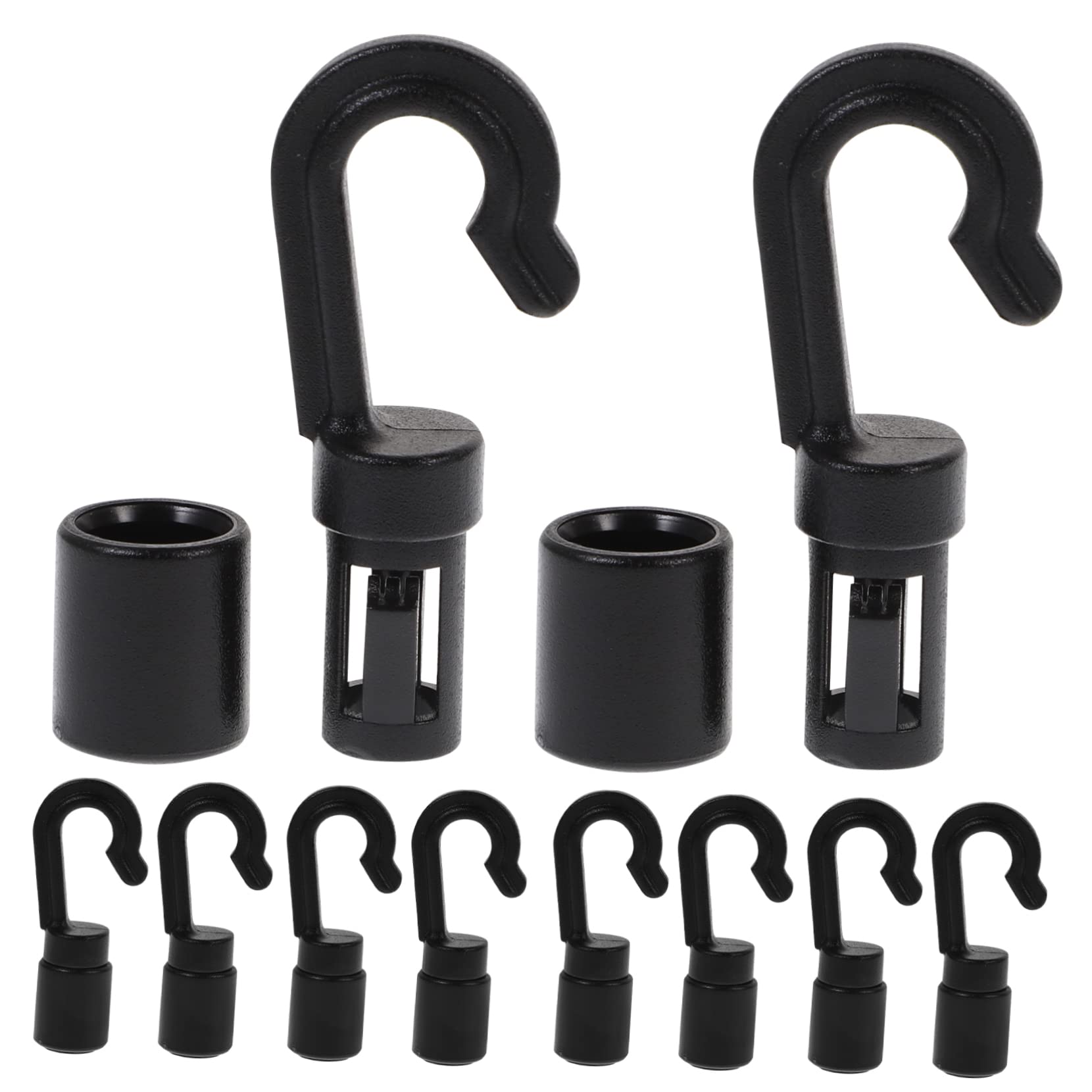 Gogogmee Boat Mooring Hooks 10 Pack Yacht Tie Hooks Kayak Accessories Paddle Fixing Straps Buckles Sturdy for Heavy Duty Use