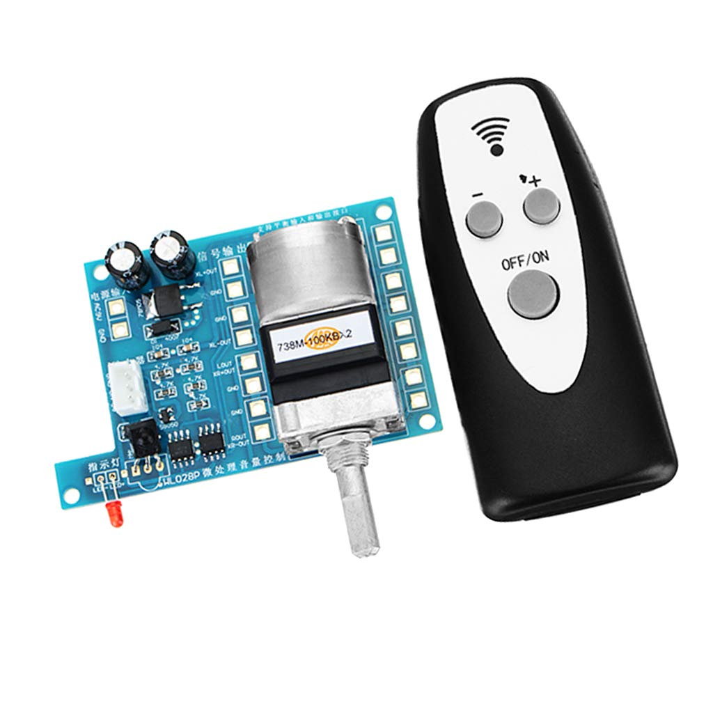 Juego de 2 potenciómetro de motor de 9 V con control remoto infrarrojo
