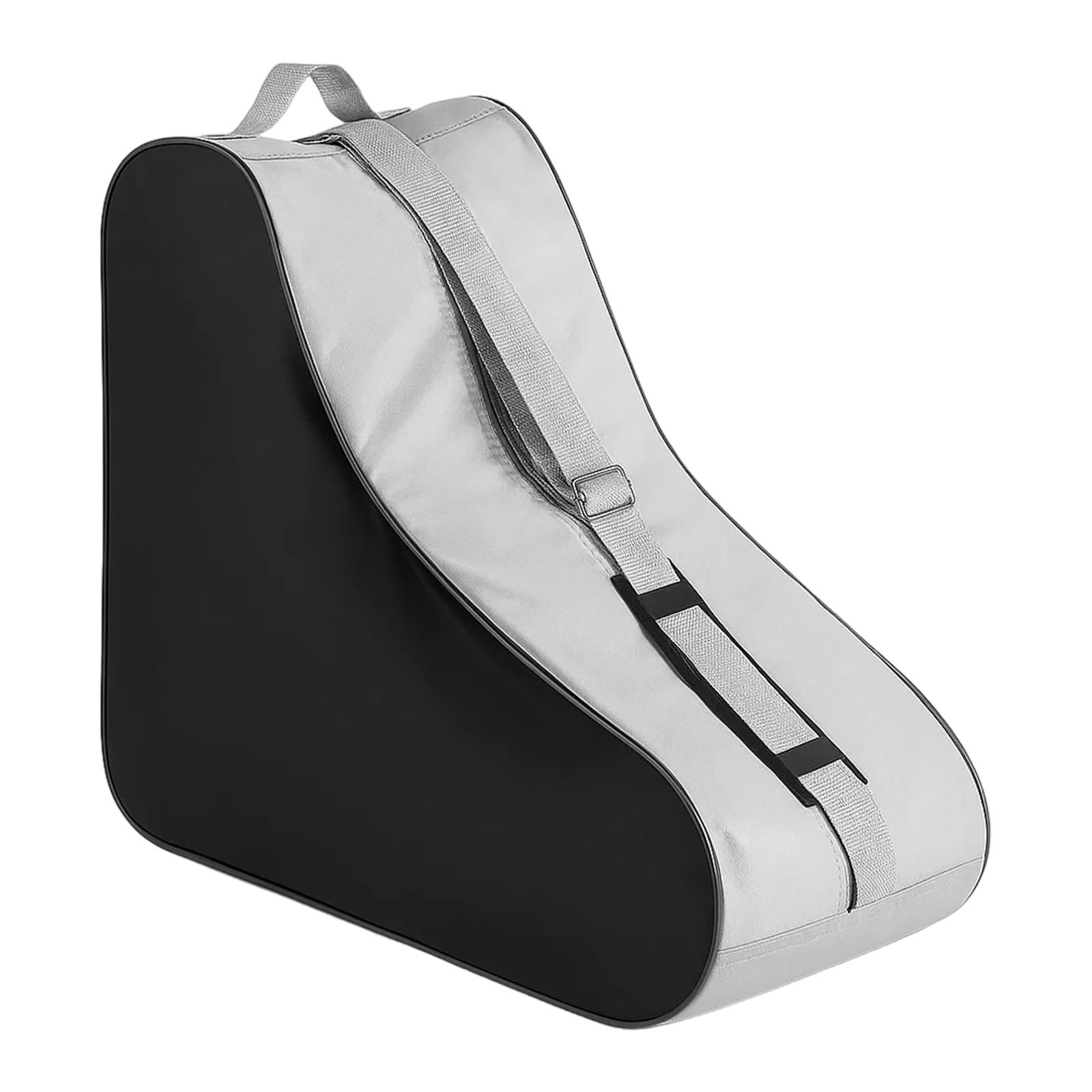 Tniytru Roller Skate Bag, Ice Skate Bag for Skating Enthusiasts, Durable Storage and Transport Solution for Roller and Ice Skates, Black Design