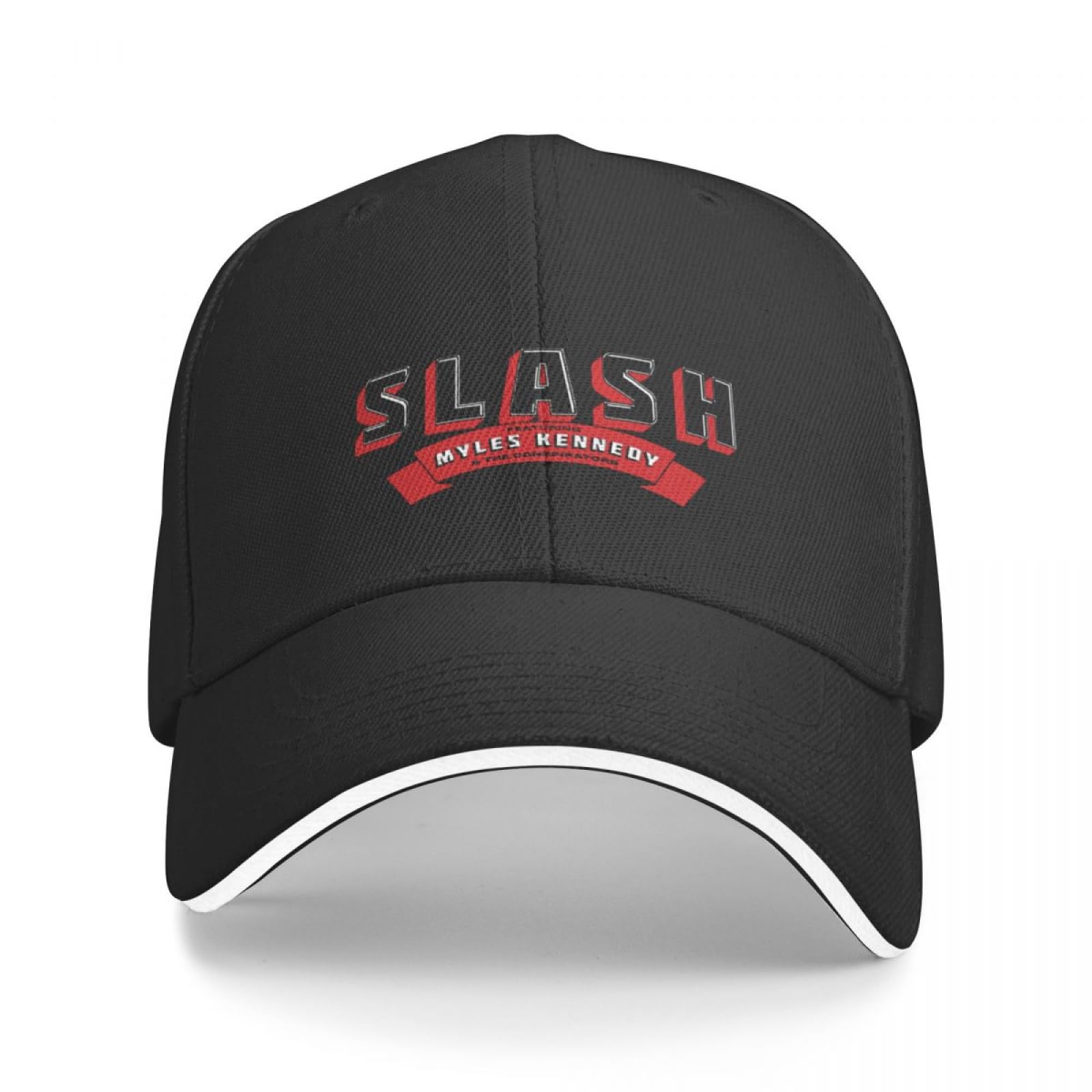 Cizieoe Men's Black Baseball Cap Slashs Myles Kennedy Logo Trucker Cap Sunhat