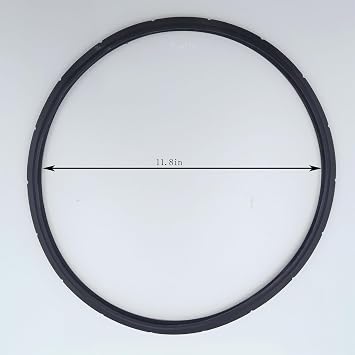 2 Pack 09905 Pressure Canner Sealing Ring,Replacement Gasket for Presto Pressure Cooker 01710 01740 01750 01770 01780, Includes Automatic Air Vent & Overpressure Plug
