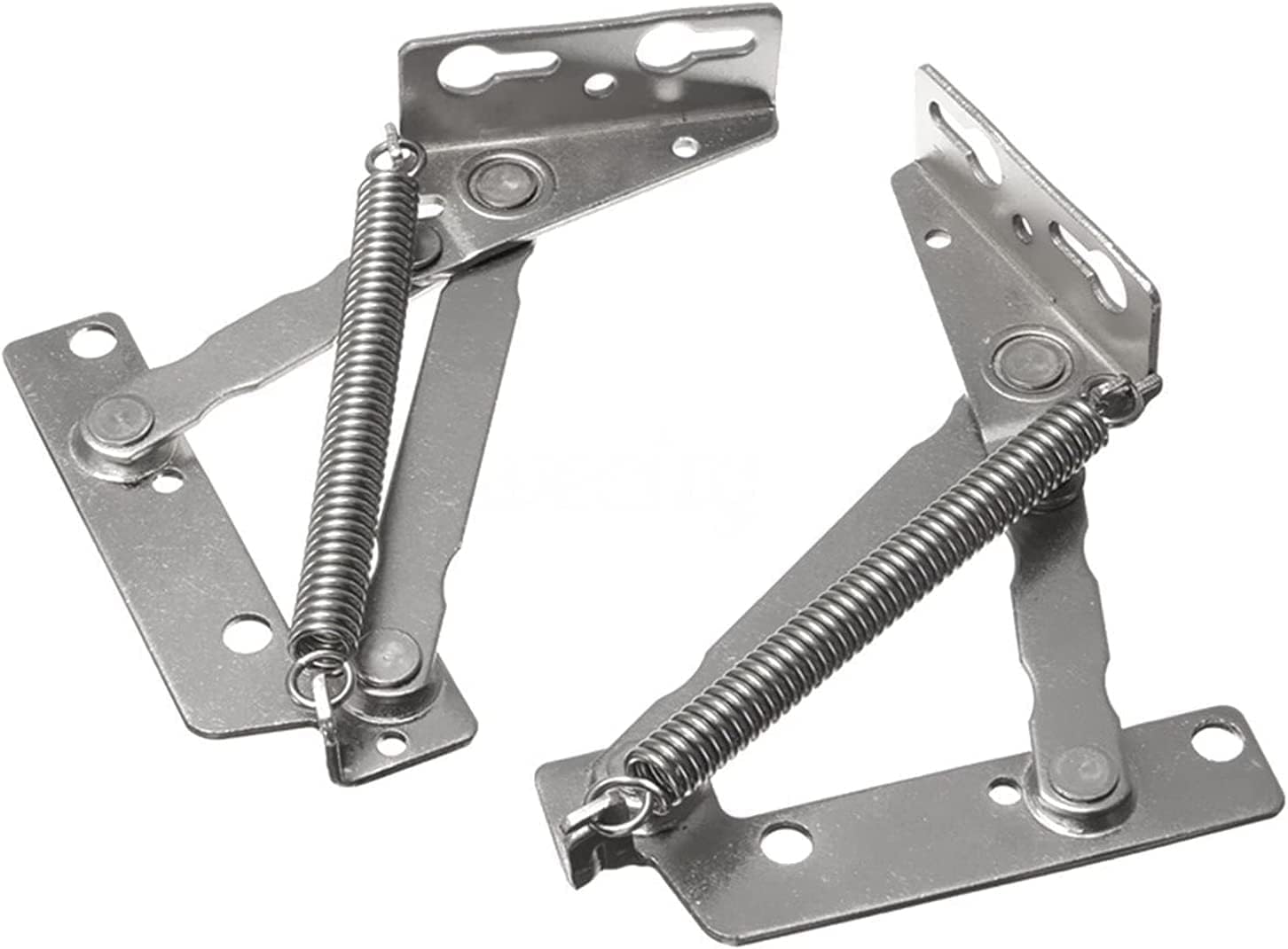 Bisagras Decorativas, bisagra de Rebote, bisagra de Puerta de Madera, 2 bisagras con Resorte de 80 Grados, Puerta de gabinete, elevación, Solapa, Soporte Superior, Armario, Cocina