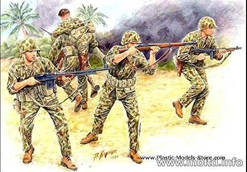 Master Box Bloody Atoll US Marine Corps Infantry Tarawa, November 1943 1/35 3543