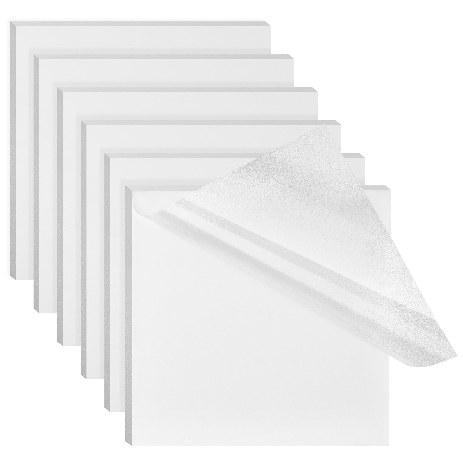 SimpolorTransparent Sticky Notes Self-Stick Note Pads