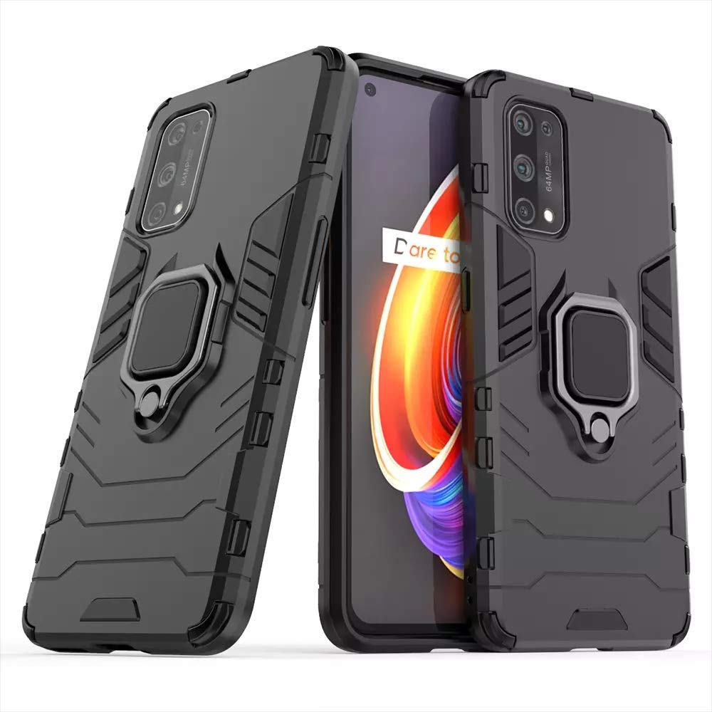 SPAZY CASE® Realme 7 Pro 360 Degree Rotation Durable Dual Layer Slim Shockproof Armor Hybrid Kickstand Holder and Full-Body Protective Case Cover for Realme 7 Pro Black (B08K3JPRTR) Amazon Price History, Amazon Price Tracker