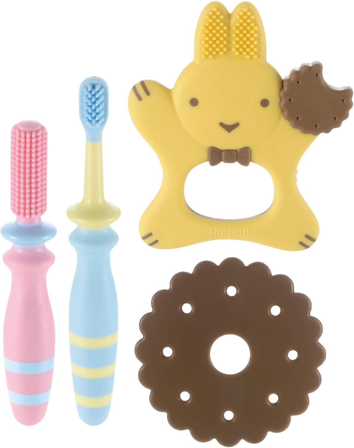 Richell Tri-Toothbrush assorted colors