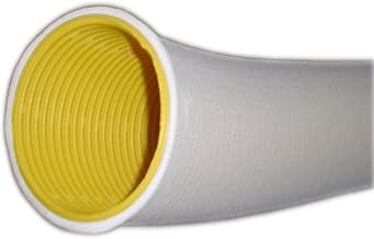 Tubo de drenaje perforado, (50 m, DN 80, con manga filtrante incluida), color amarillo