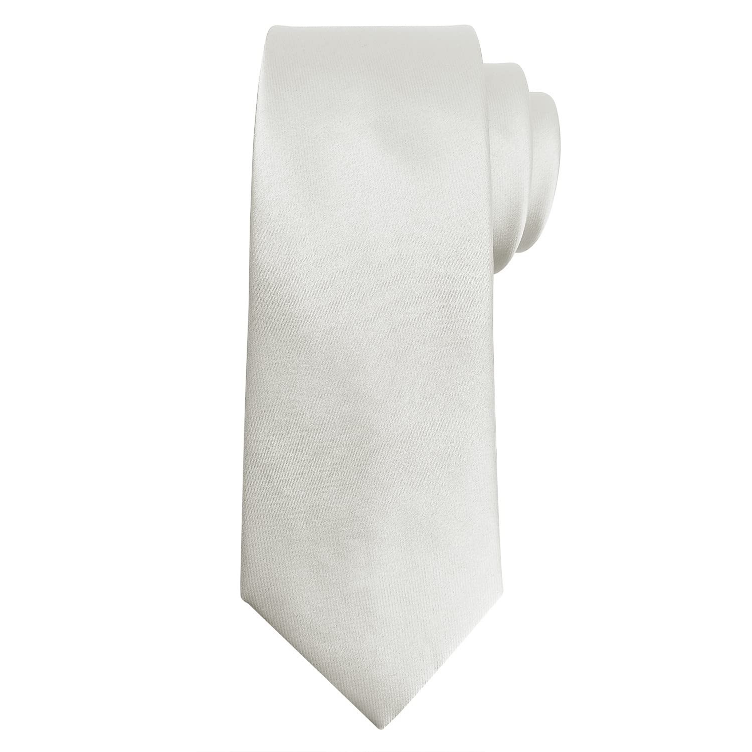 Murong JunMen's Ties Solid Pure Color 3.15"(8cm) Plain Formal Ties For Men