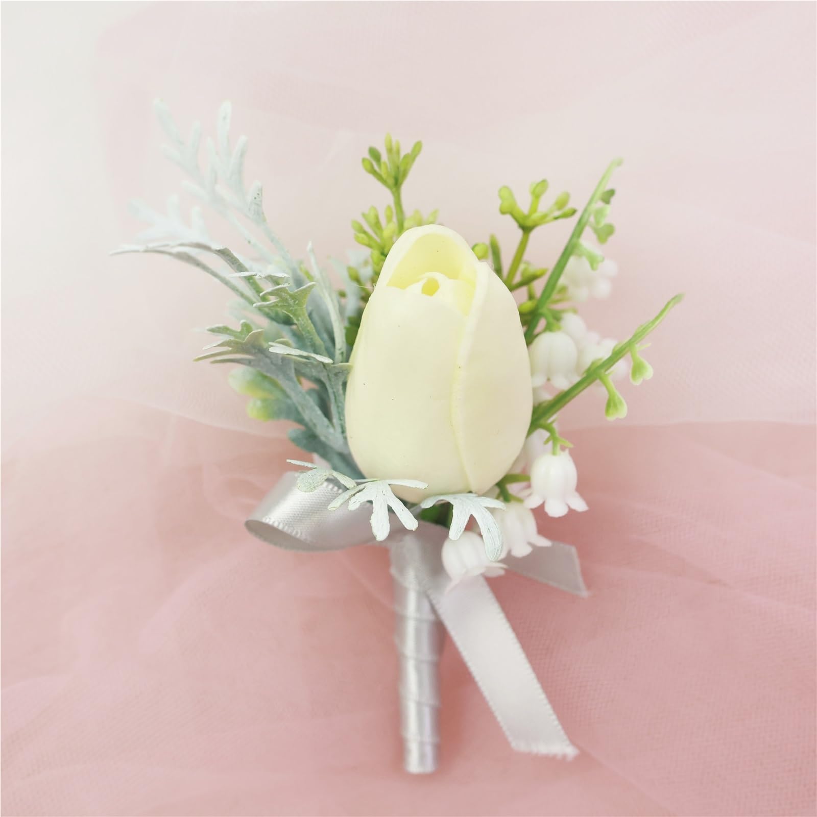 Ansteckblume BräUtigam Band, Boutonniere, Kleine Blume, Und, Blätter, Für, Bräutigam, Ehe, Zubehör, Hochzeit, Dekoration | Color2