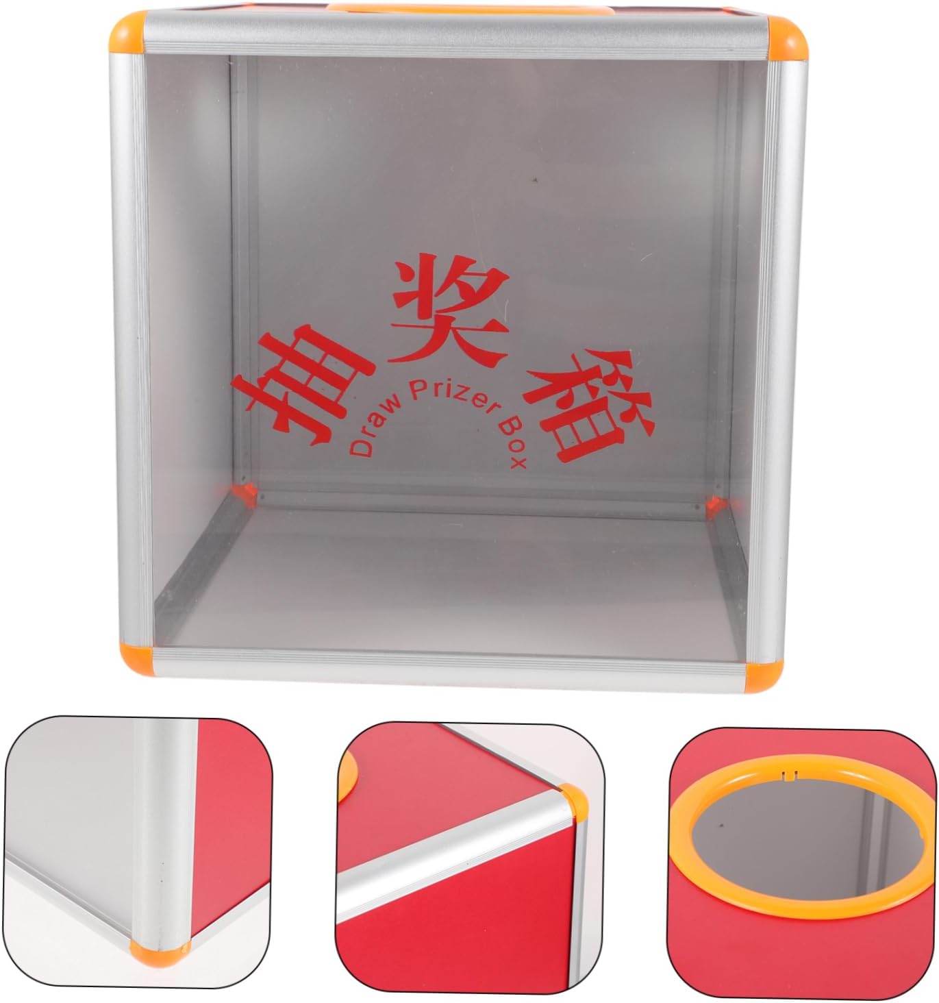 Alipis Multi-function Raffle Box Party Ballot Box Sturdy Holder Perfect for Donations and Games