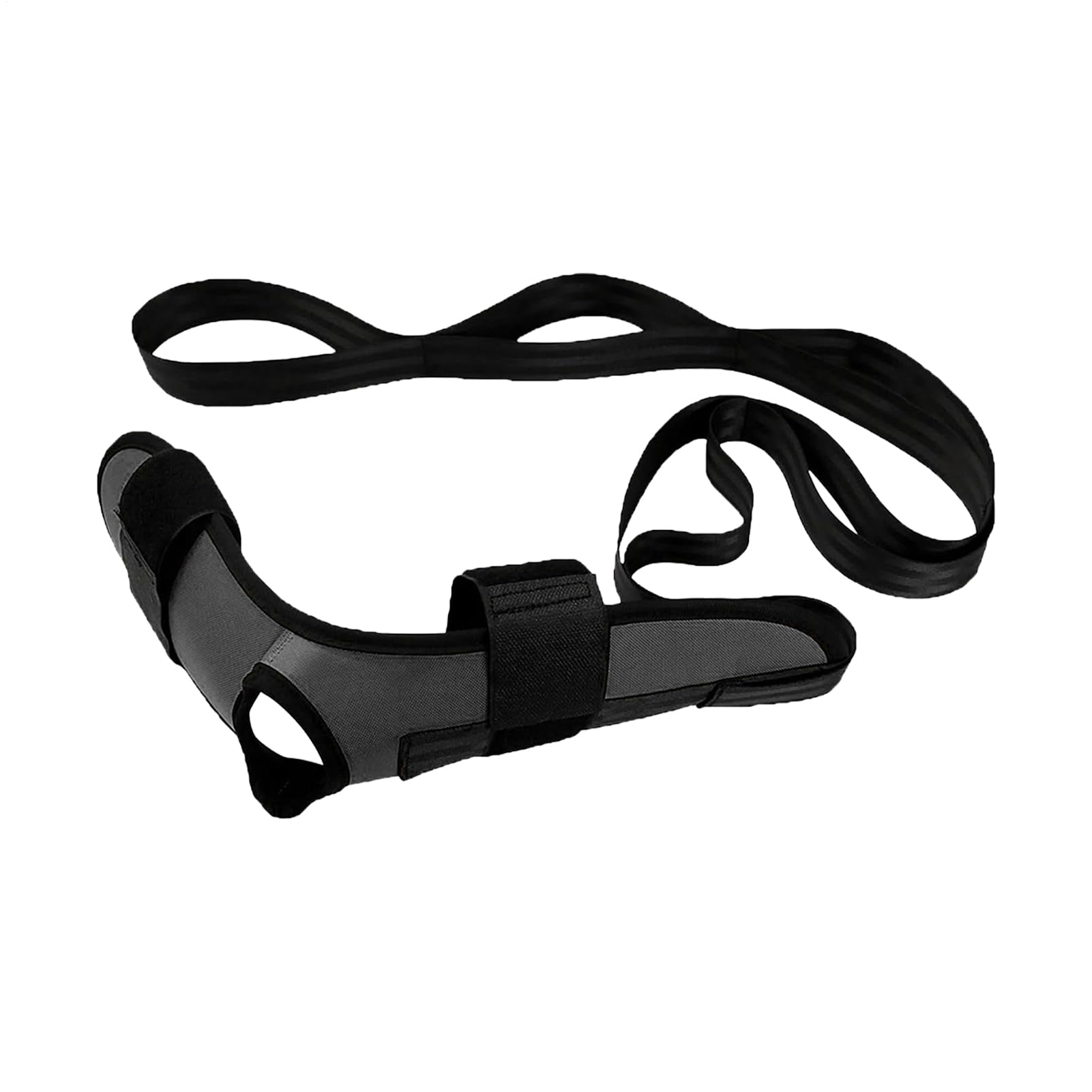 Stretchgurt - Stretchgurte Für Physiotherapie - Fitness Stretching Strap - Yoga Stretchriemen - Stretchgurt | Dehnungsgurt Mit Schlaufen | Fasziengurt Für Die Oberschenkelrückseite, Beinstrecker