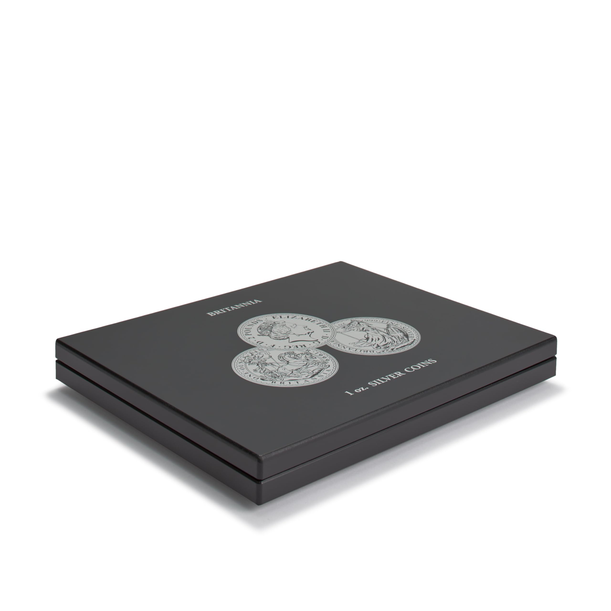 Leuchtturm 360891 Estuche Volterra para 20 Monedas de Plata Britannia en cápsulas - para 1 Oz/onzas - sin Monedas ni cápsulas