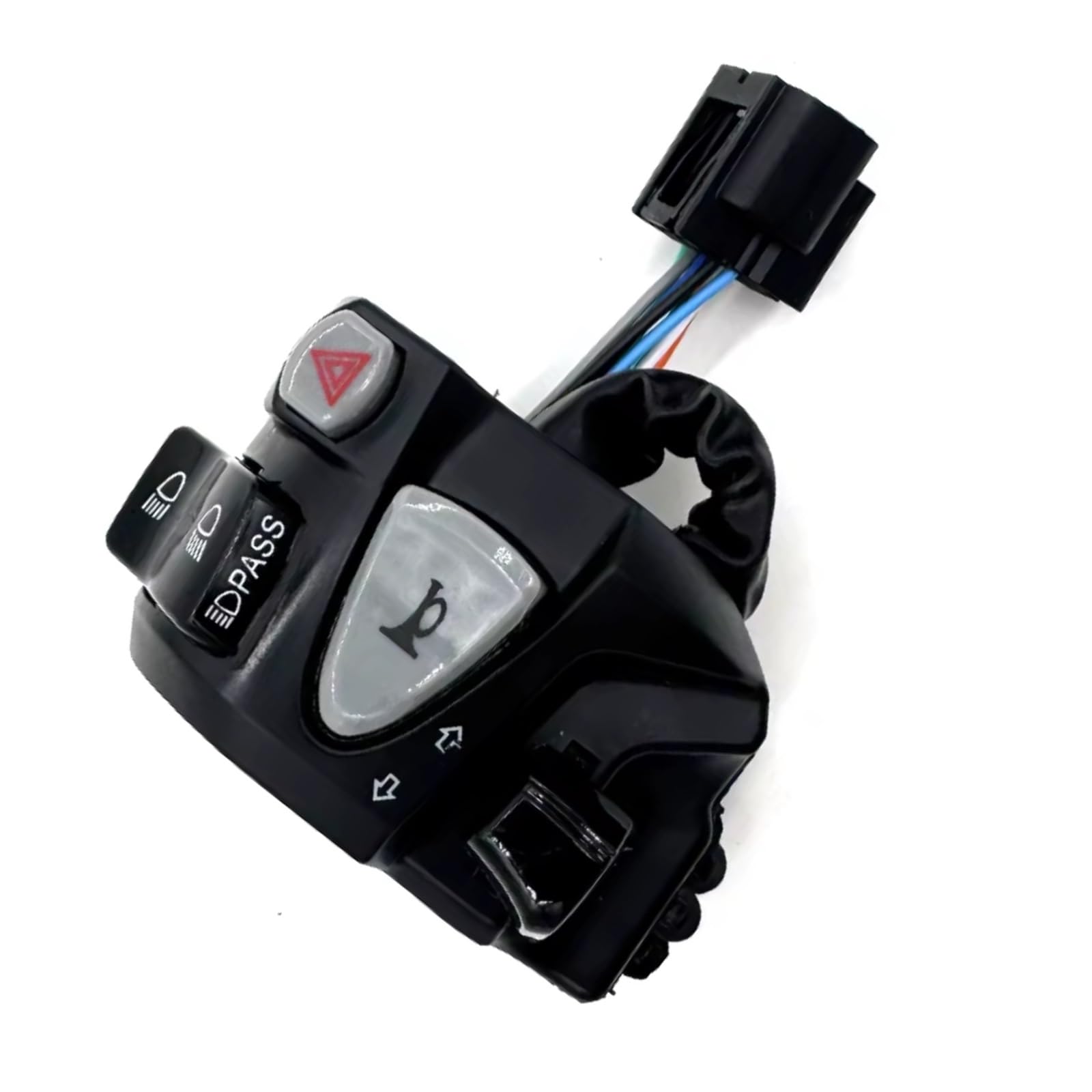 Comando Manubrio Per Moto Compatibile Con Click150 Lato Sinistro Interruttori Per Luci Di Emergenza Clacson Spia Di Avvertenza Indicatori Di Direzione Interruttore Del manubrio