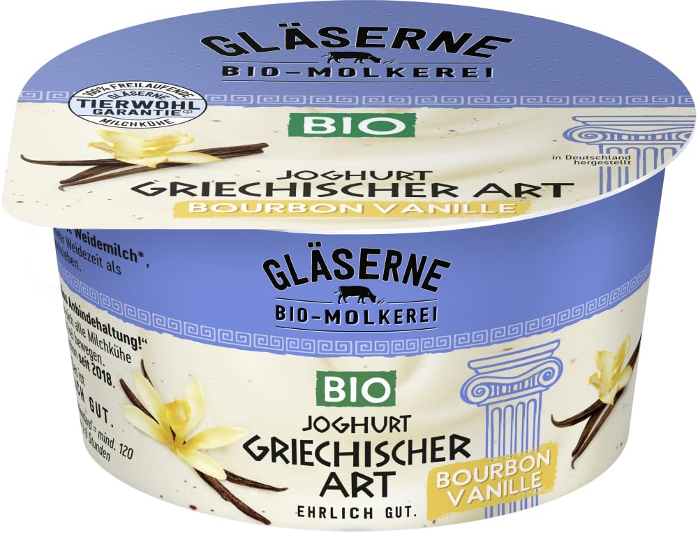 GM Bio Joghurt griechischer Art Vanille 6 x 150 g