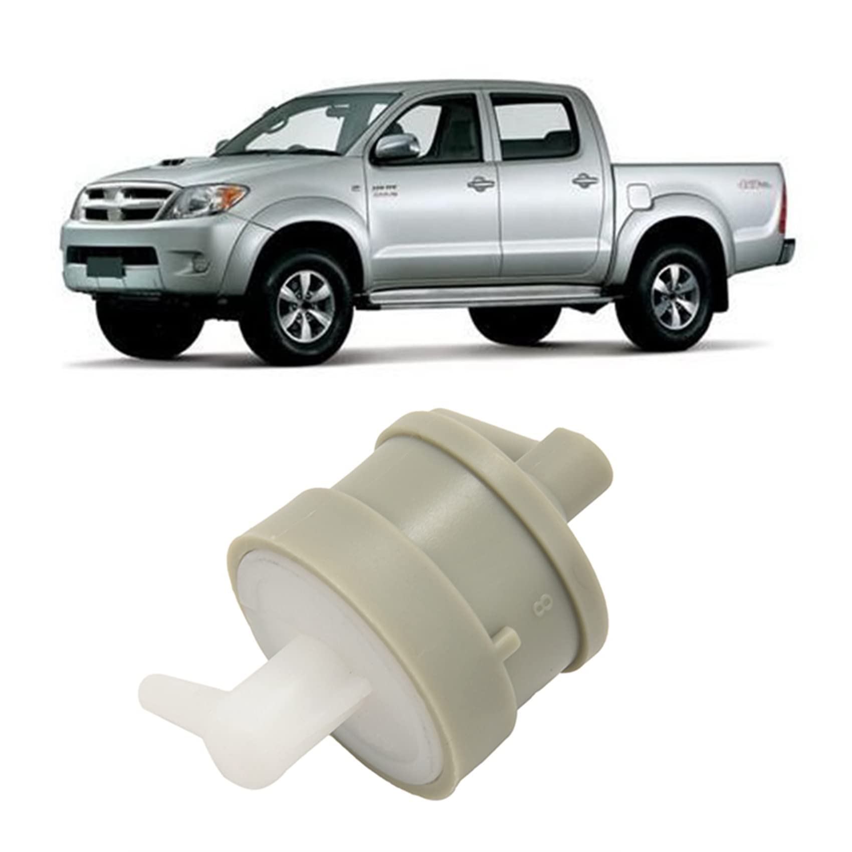 80 Piezas 90917-11036 Filtro de Gas para Land Coaster HFn Filtro de Gas de Vacío