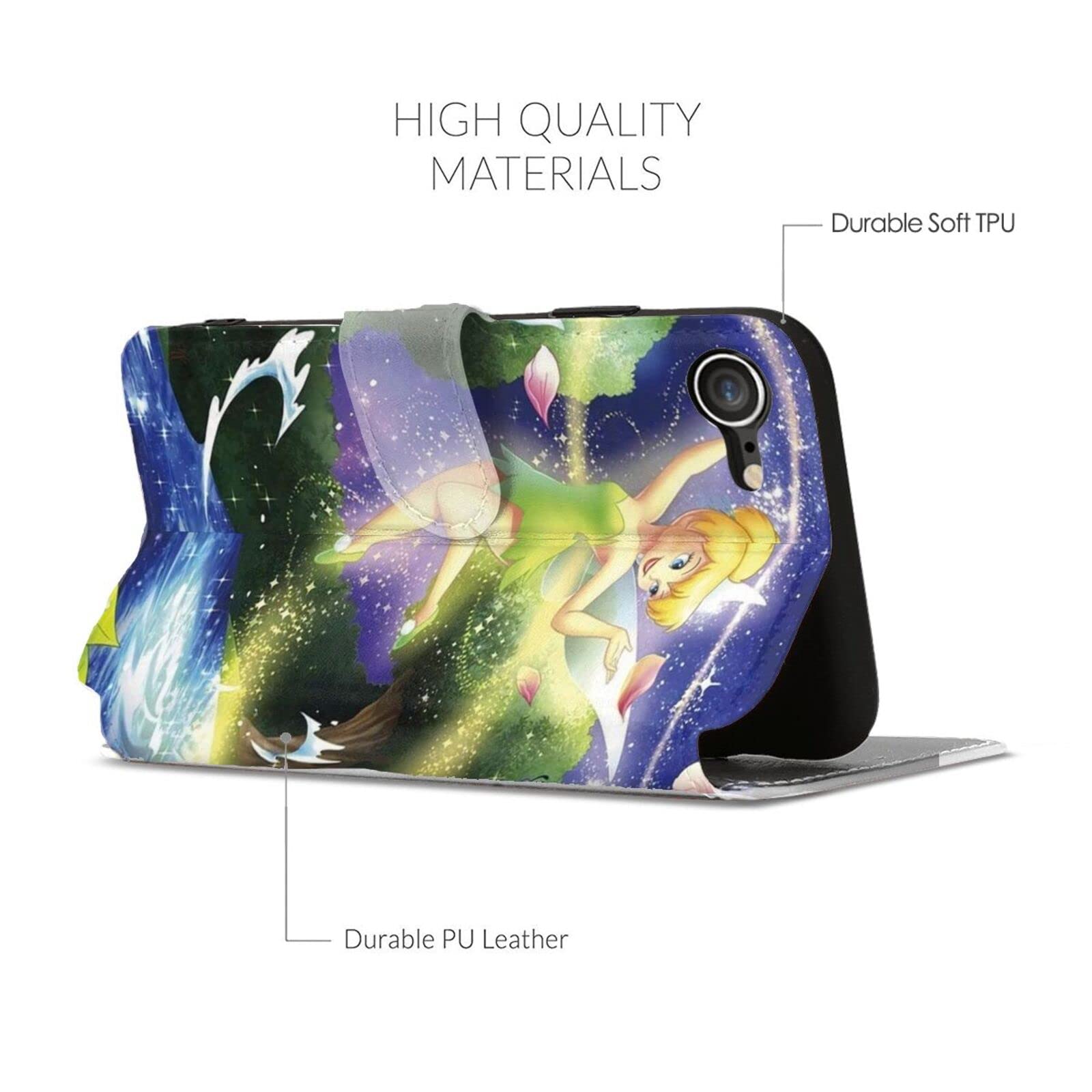 Amazon.co.jp: 手帳型 ティンカーベル アニメ iphone7 ケース