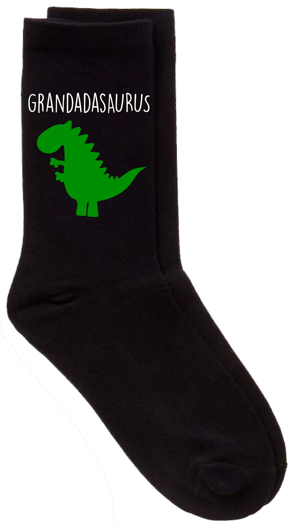 60 Second Makeover Men's Black Limited Grandad Dinosaur Grandadasaurus Fathers Day Socks Gift