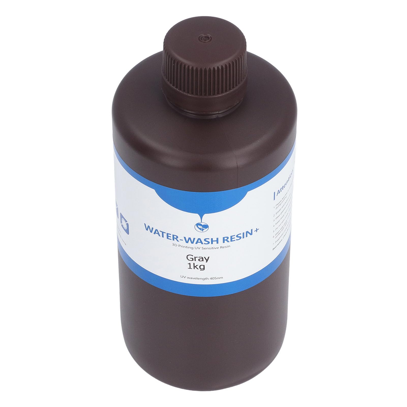 Hyuduo Resina per Stampa 3D Resina Colata per Stampanti LCD DLP SLA 1000 G Grigio Da 365 Nm a 405 Nm Fotopolimerica Ad Alta Precisione Stampa Rapida per Fusione di Gioielli e Parti Metalliche