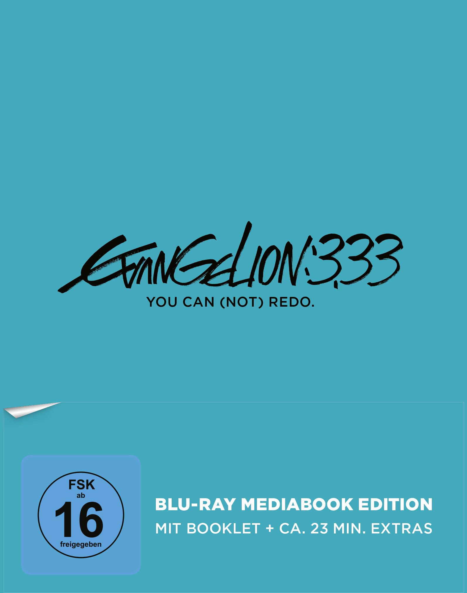 Evangelion 3.33 You Can Not Redo Blu-ray Mediabook Anime Japonés