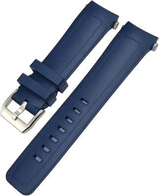 22mm Fluorine Rubber Watch Band For IWC Aquatimer Family IW3568 Quick Release Waterproof Watch Strap