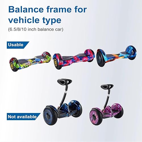 Miniatura 7 de Asiento de hoverboards y accesorio de Go Kart para niños y adultos, apto para aeropatinetas de 6.5 a 10 pies