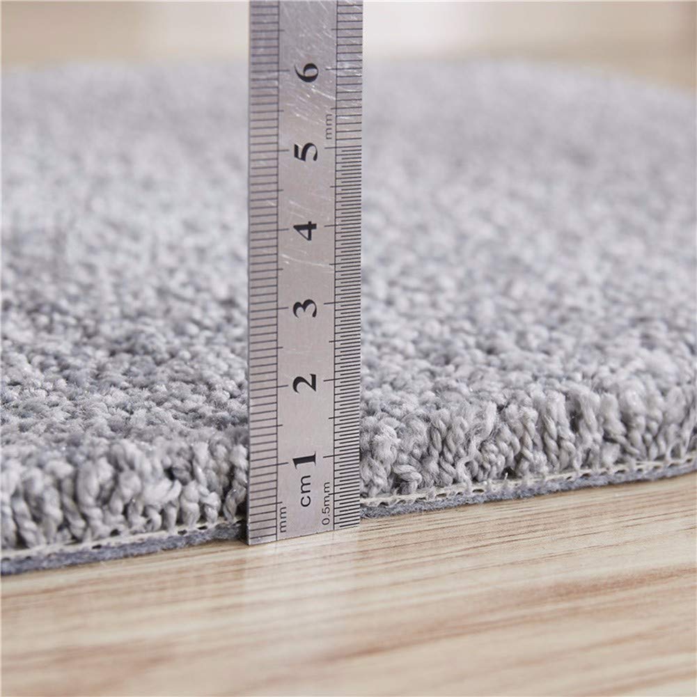 Tapis de sol rond de style nordique pour chambre et salon cosy