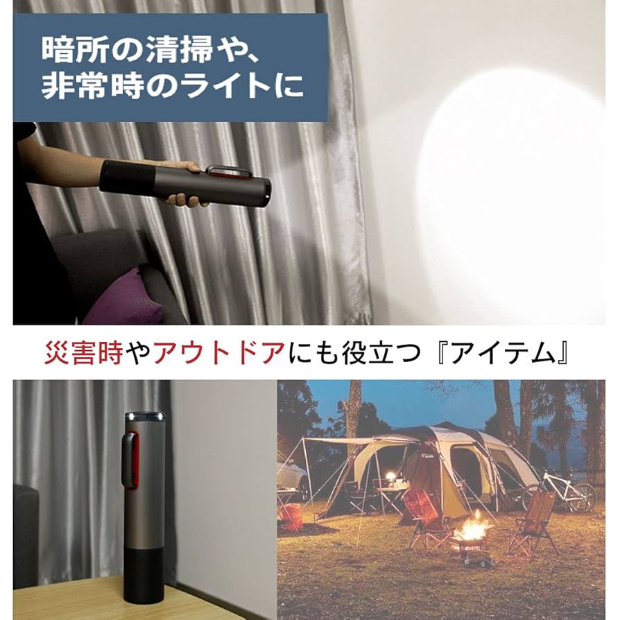 車載掃除機 高性能軽量コードレス 暗所も照らすLEDライト 高性能軽量コードレス 暗所も照らすLEDライト 車載掃除機