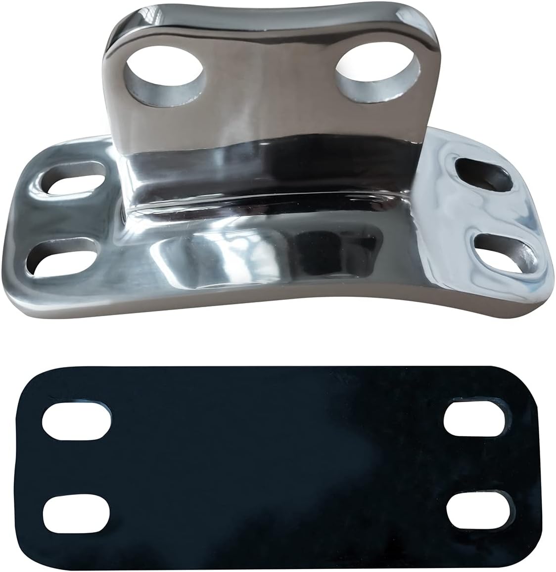 Peterbilt Lower Cab Exhaust Stack Bracket Stainless 359 379 14-12998 21299