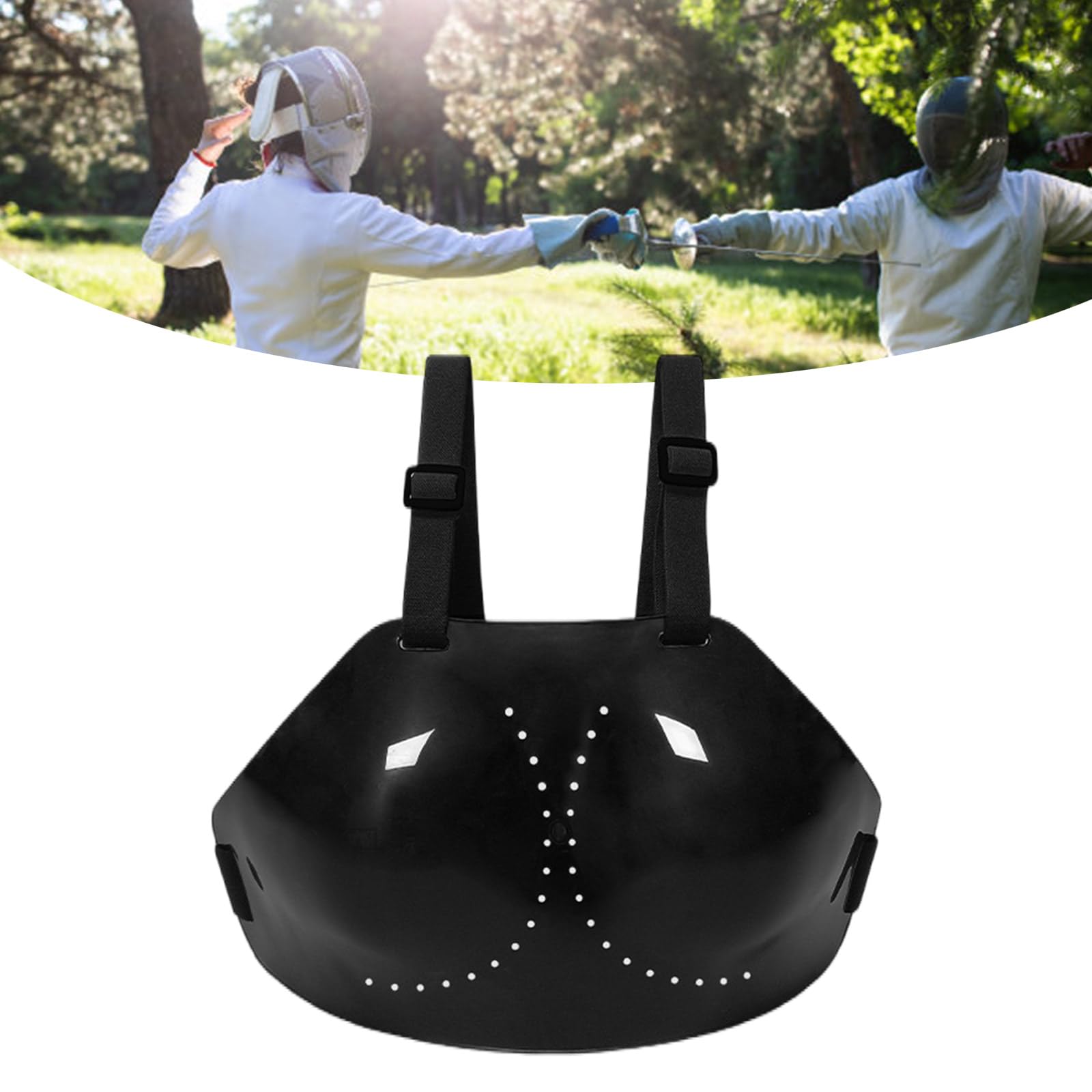 Women Fencing Chest Guards Fencing Chest Protector Breast Protectors Easy to Use for Football Baseball