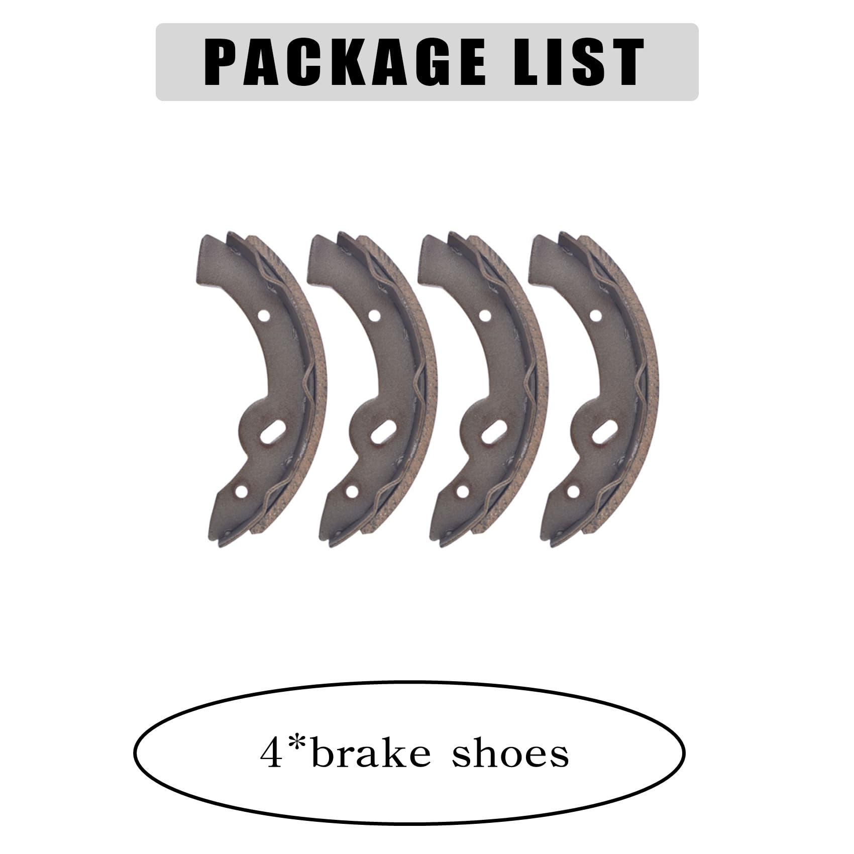 Amazon.com: labwork Brake Shoe Set 2 WD Both Wheels