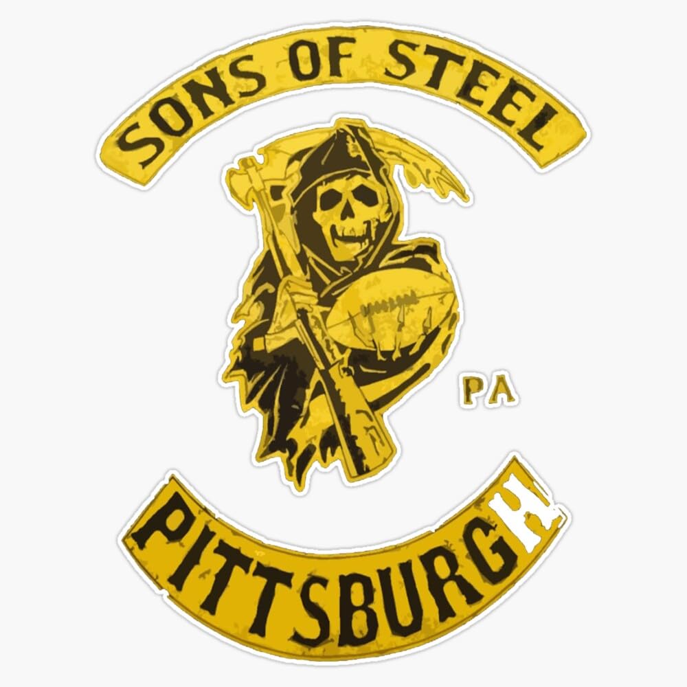 Amazon.com: Magnet Made By Steelers Magnet Vinyl Decal Sticker 5