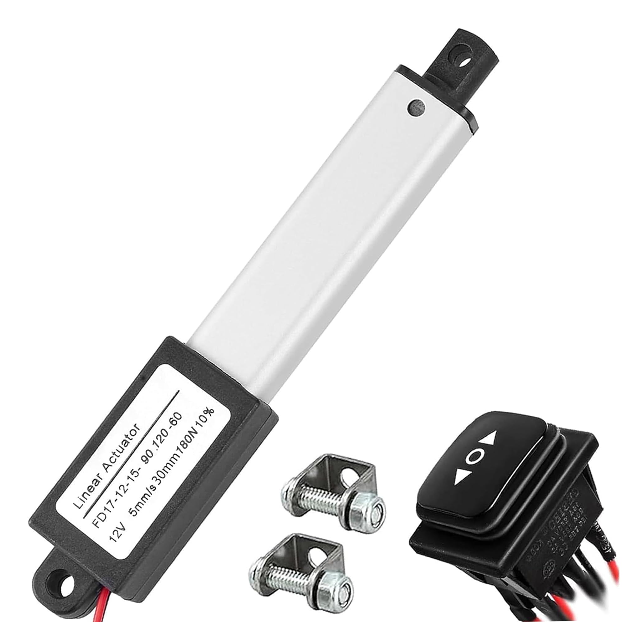 4" Stroke 12V Mini Linear Actuator,180N Waterproof Mini Electric Actuator — Amazon image 9