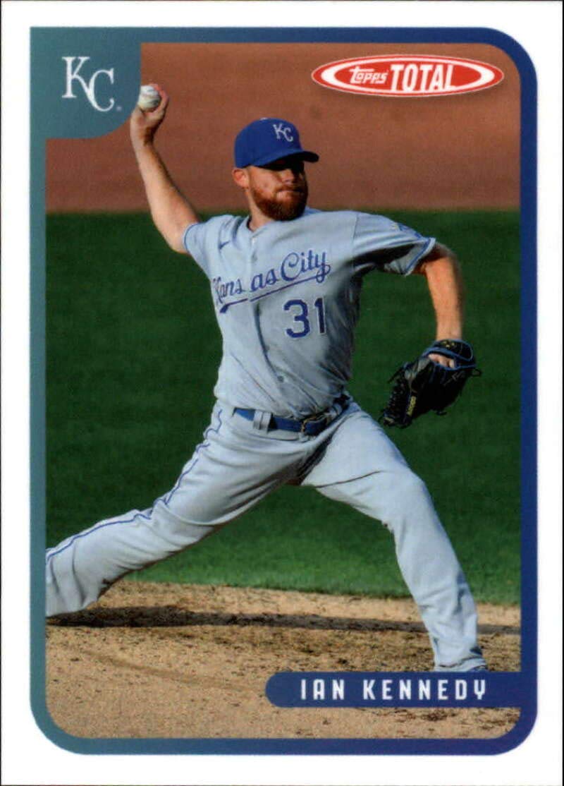 2020 Topps Total Baseball (Wave 7) #657 Ian Kennedy Kansas City Royals Official MLB Trading Card ONLINE EXCLUSIVE LIMITED PRINT RUN