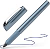 Schneider 186223 Ceod Shiny Rollerball Pen (Right and Left-Handed Users Line Width M incl. Ink Cartridge Royal Blue) Medium Blue