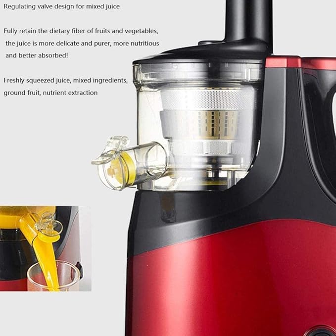 Extractor de Jugos Prensado Frío Motor Silencioso Función Reversa 150W miniatura 6