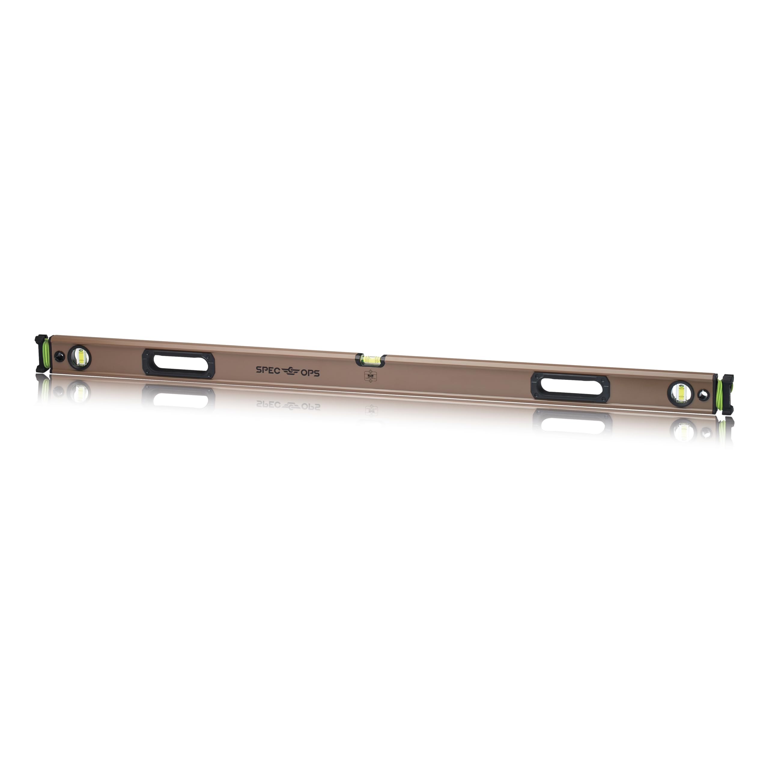 Tools 48" Box Beam Level, Tourniquet Attachment System, 33% Larger Block Vials, Aluminum, 3% Donated to Veterans