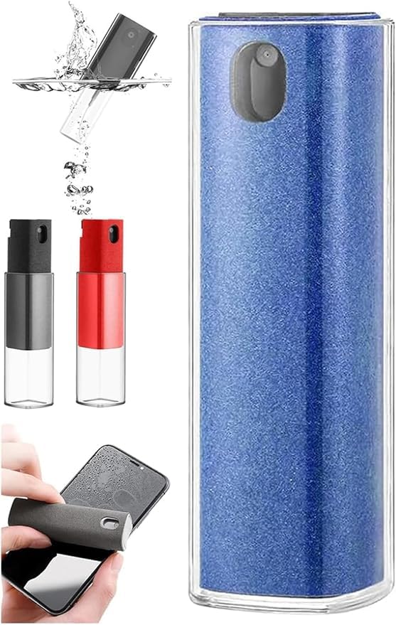 Pristine Screen Cleaner,Pristine Clean Screen Cleaner, Pristine Screens,Screen Cleaner Spray,for All Phones, Laptop and Tablet Screens (Blue)