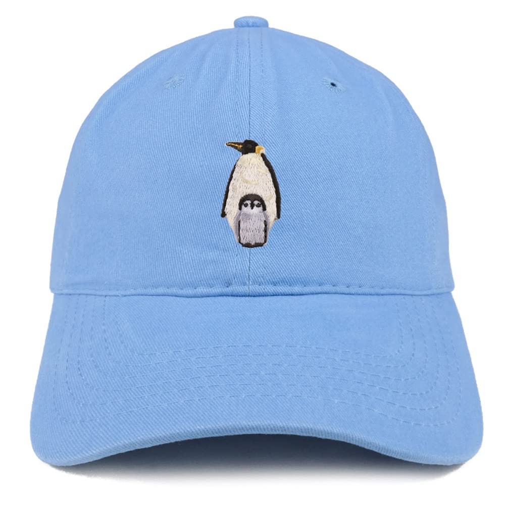 Trendy Apparel ShopPenguin Patch Low Profile Soft Cotton Baseball Cap