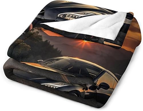 Miniatura 10 de FeoYoed Manta de franela ultra suave de forro polar, manta ligera y acogedora para decoración de habitación para sofá, dormitorio, ropa de cama de